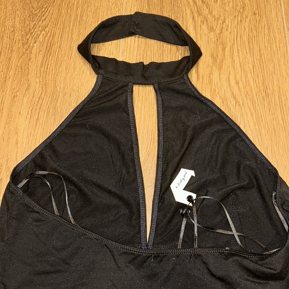 NWT!  Little Black Bodysuit - size M - Picture 4 of 5